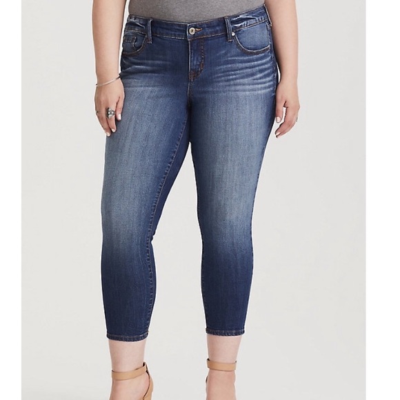 torrid Denim - NWT TORRID CROP CLASSIC SKINNY JEAN TALL